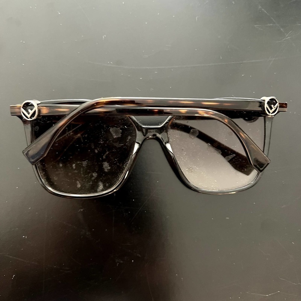 Fendi Women's Sunglasses 0318-S-086HA Brown Dark Havana 57-17 145 - Picture 3 of 4